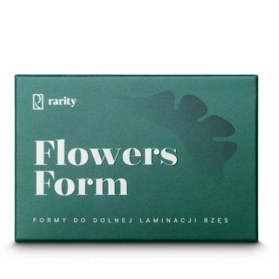 Silikonowe Wałki do Laminacji Dolnych Rzęs – Rarity Flowers Form