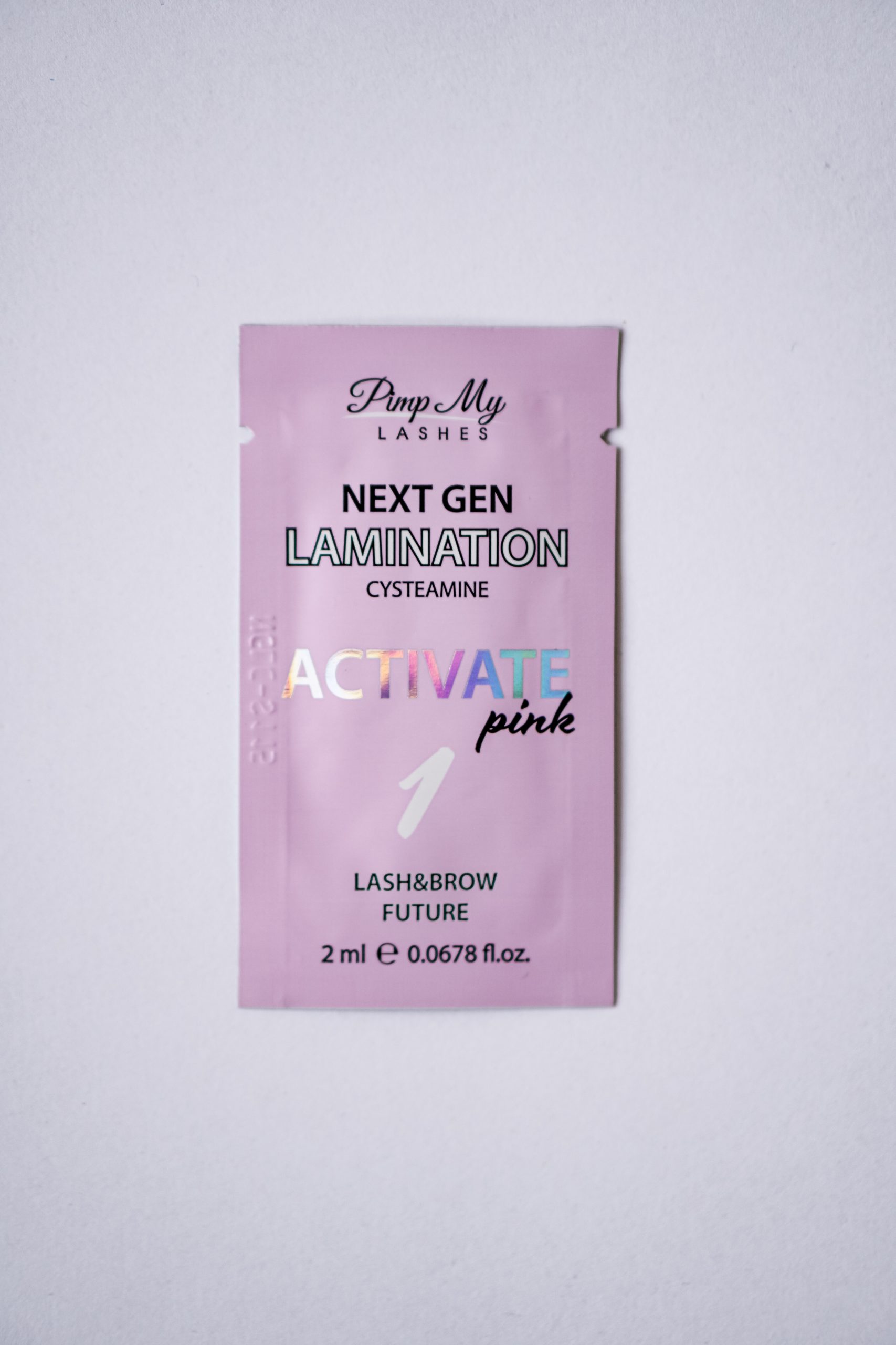 Preparat do koreańskiej laminacji rzęs i brwi step 1 activate CYSTEAMINE PINK NEXT GEN LAMINATION Pimp My Lashes